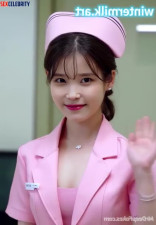 Nurse let herself blowjob right in the hospital, IU (이지은 딥 페이크 에로틱) A.I.