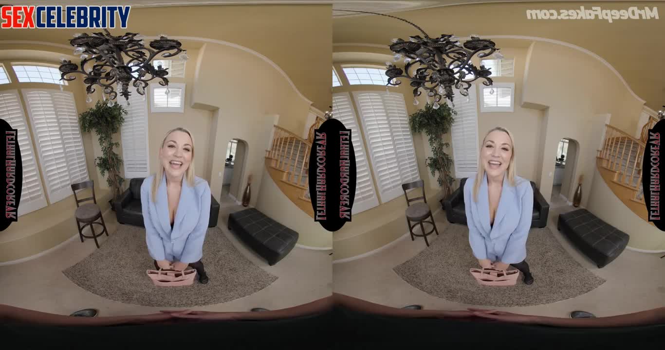 Busty milf Kaley Cuoco in adult tapes - young lover pleased her hotly
