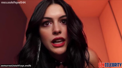 Hot MILF mommy Anne Hathaway deepfake dirty talk and POV sex with you - DeepFakesCeleb